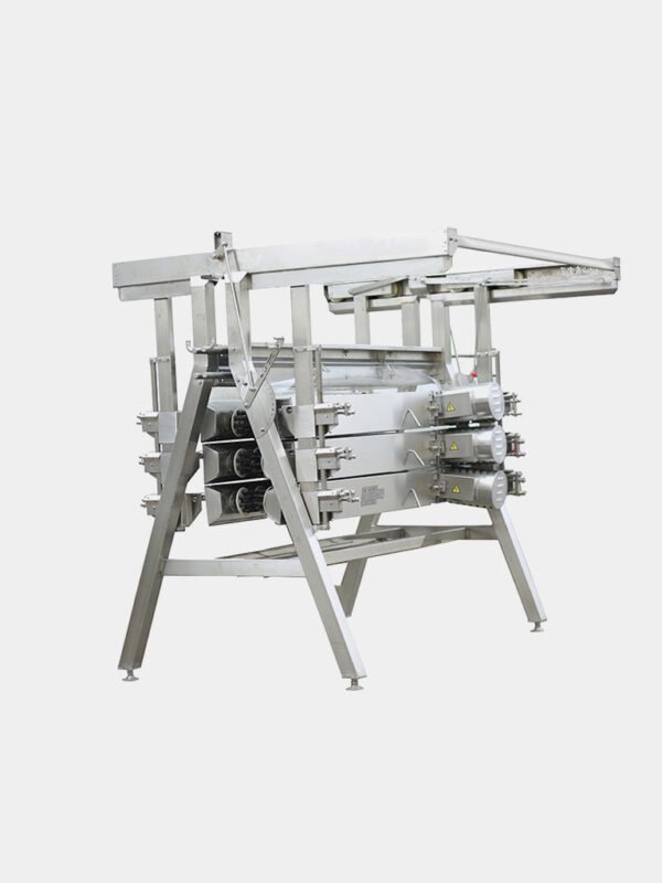 Vertical Defeathering Machine | Industrial Poultry Processing