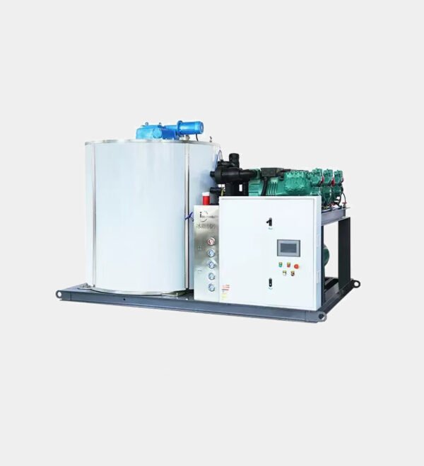 ice maker (4) 4-TON HEAVY-DUTY INDUSTRIAL FLAKE ICE MACHINE